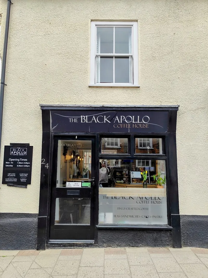 The Black Apollo shopfront